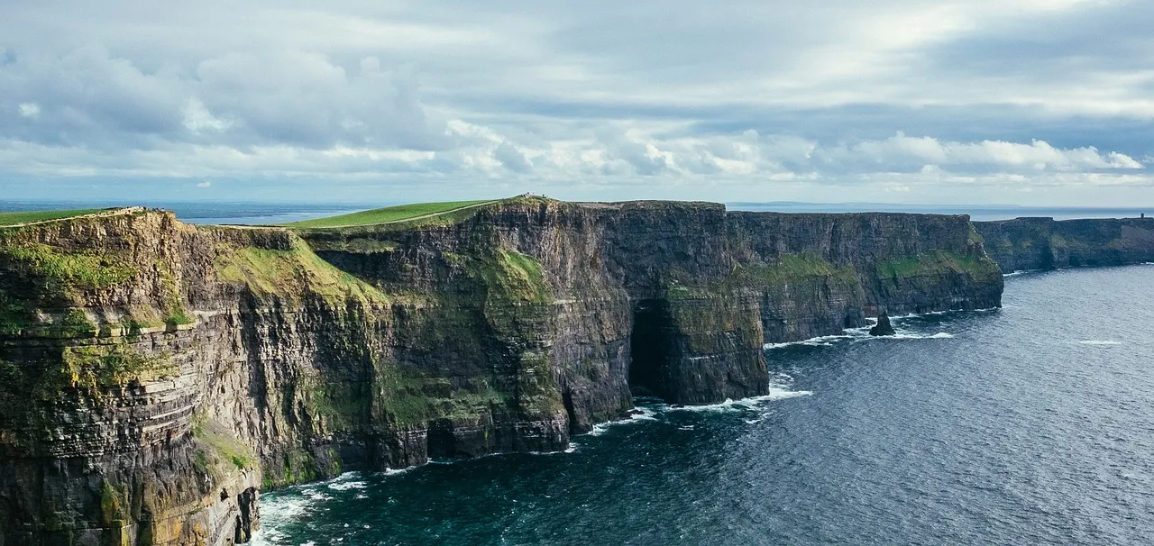 The Cliffs of Moher at sunset