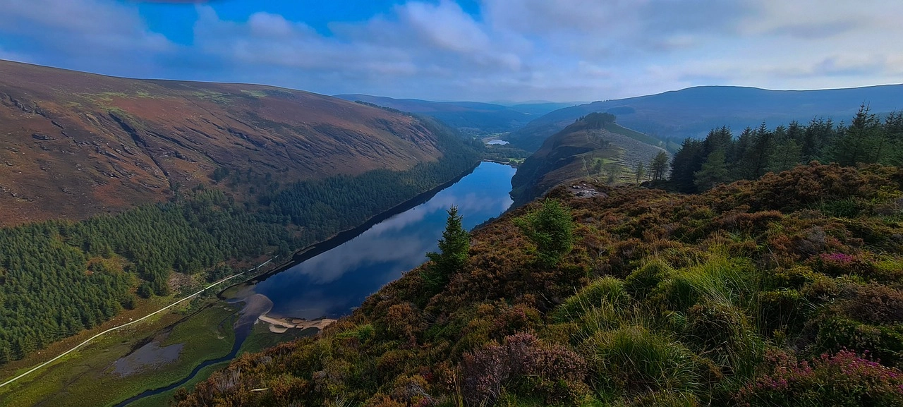 Glendalough in the Wicklow Mountains